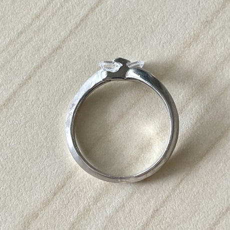 二粒リング「絆」/エシカルジュエリー