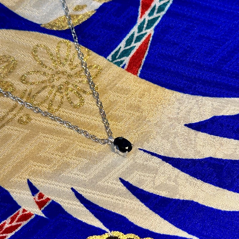 ロイヤルブルーサファイアペンダント｜ユニセックスジュエリー