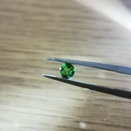 【希少石】ダイオプサイト天然石ルース 0.23ct / 4.0mm×4.0mm