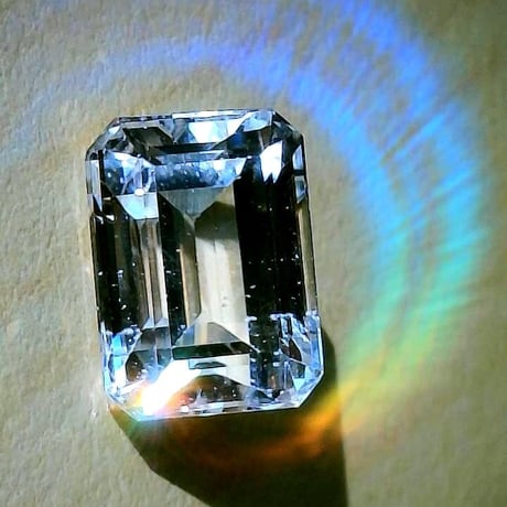 【大きいめ エメラルドカット】クンツァイト3.31ct