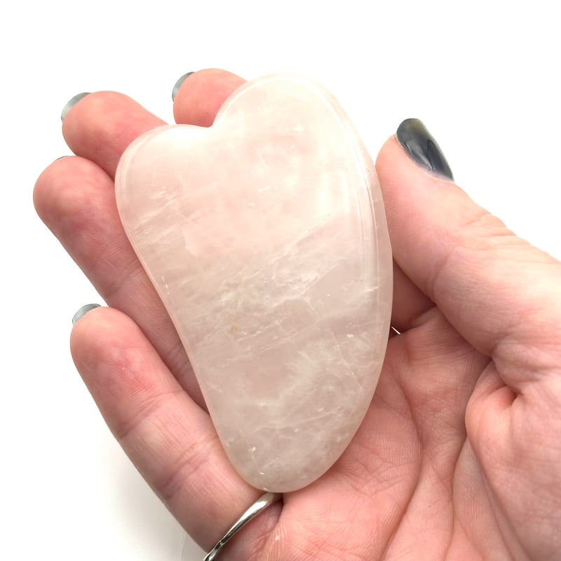 天然石ローズクォーツ かっさ | ジュエリー春日