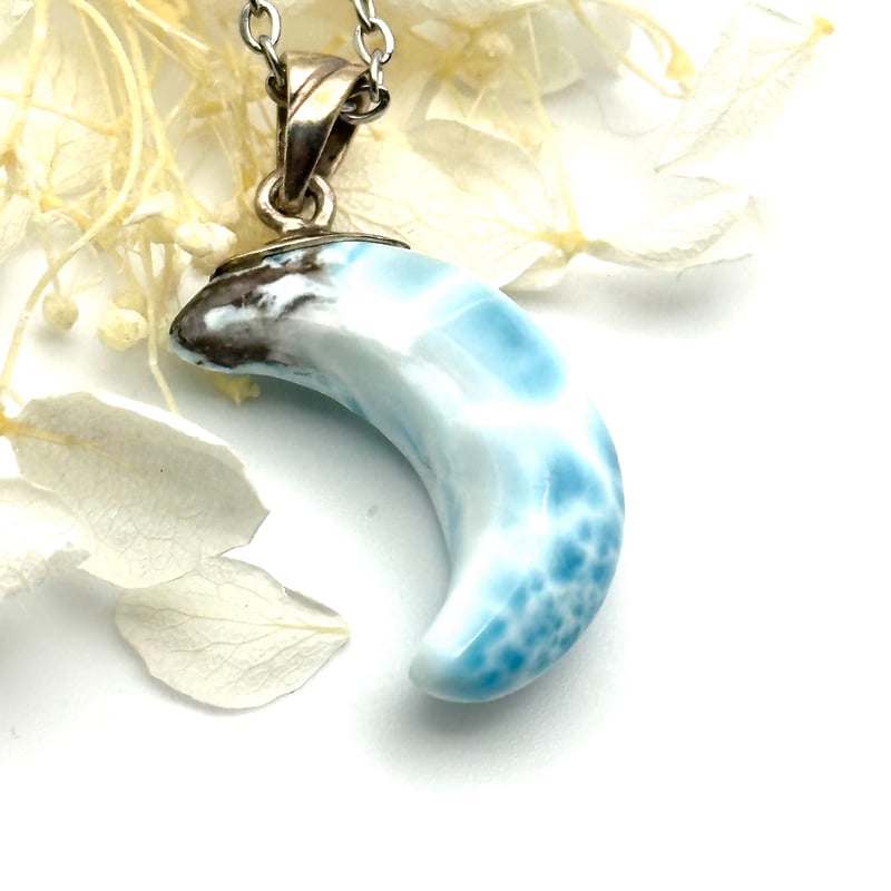 カリブの宝石】ラリマーのネックレス | ジュエリー春日