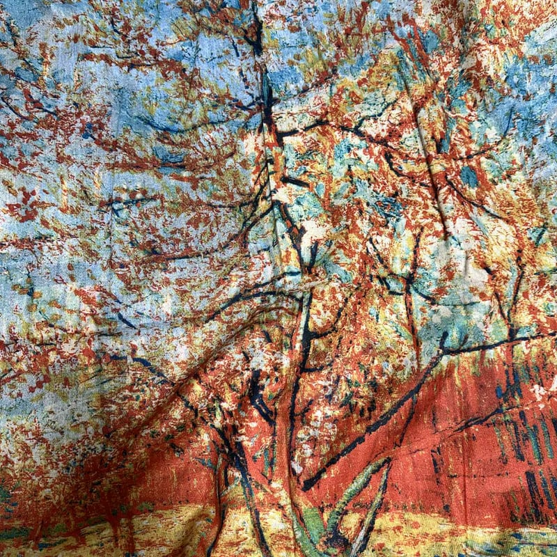 【海外限定】　犬夜叉　かごめ　マフラー　ステンドグラス風アート 海外限定】 犬夜叉 かごめ マフラー ステンドグラス風アート 犬夜叉