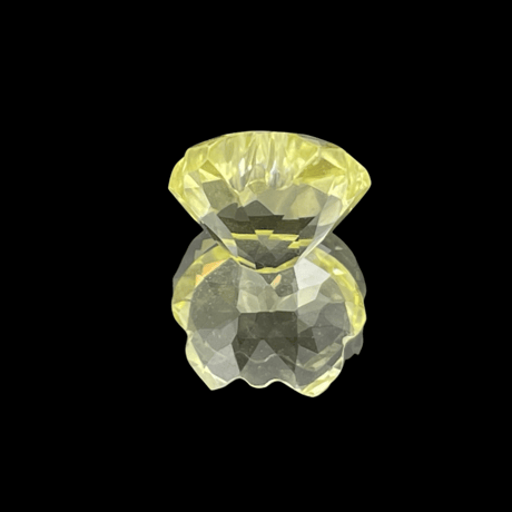 猫カット レモンクォーツ  天然石ルース 2.79ct /10.0mm×8.0mm
