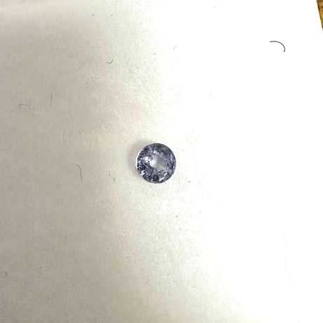 サファイア0.26ct ルース｜パープリッシュブルー