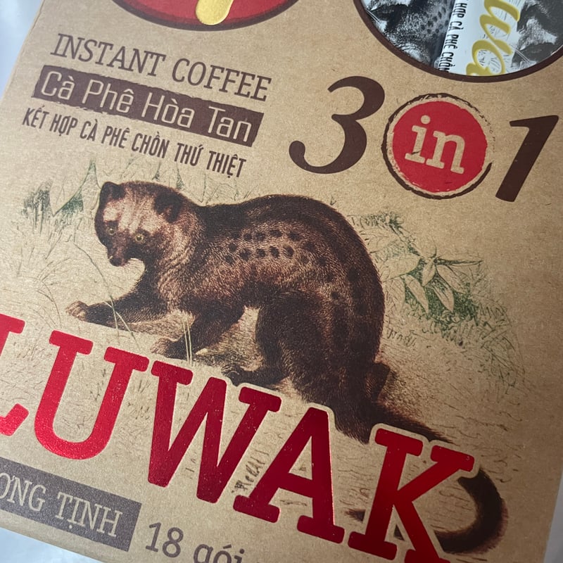 ベトナム産 ジャコウネココーヒー｜インスタント 砂糖ミルク入り