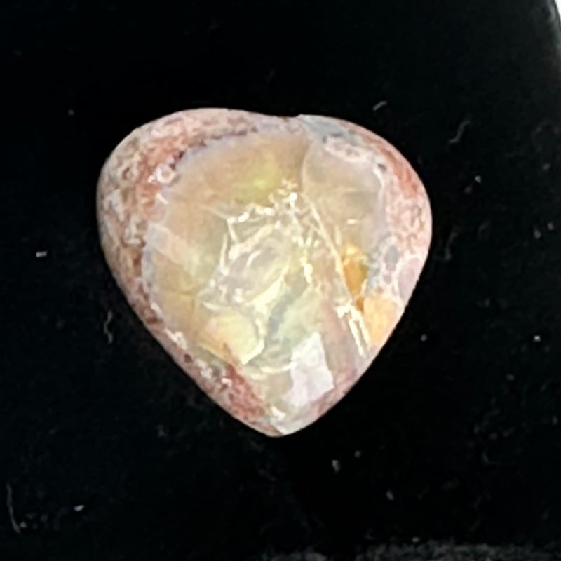 希少形状 メキシコ採掘】カンテラオパール/メキシコ産/ハート型