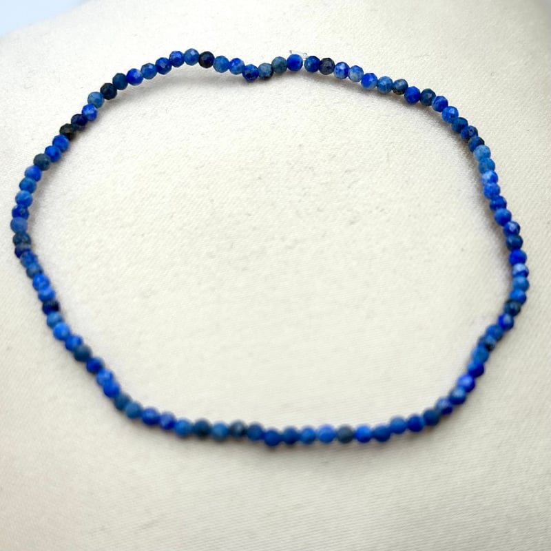 ラファエルさん推し】極細2mmラピスラズリブレスレット｜ユニセックス