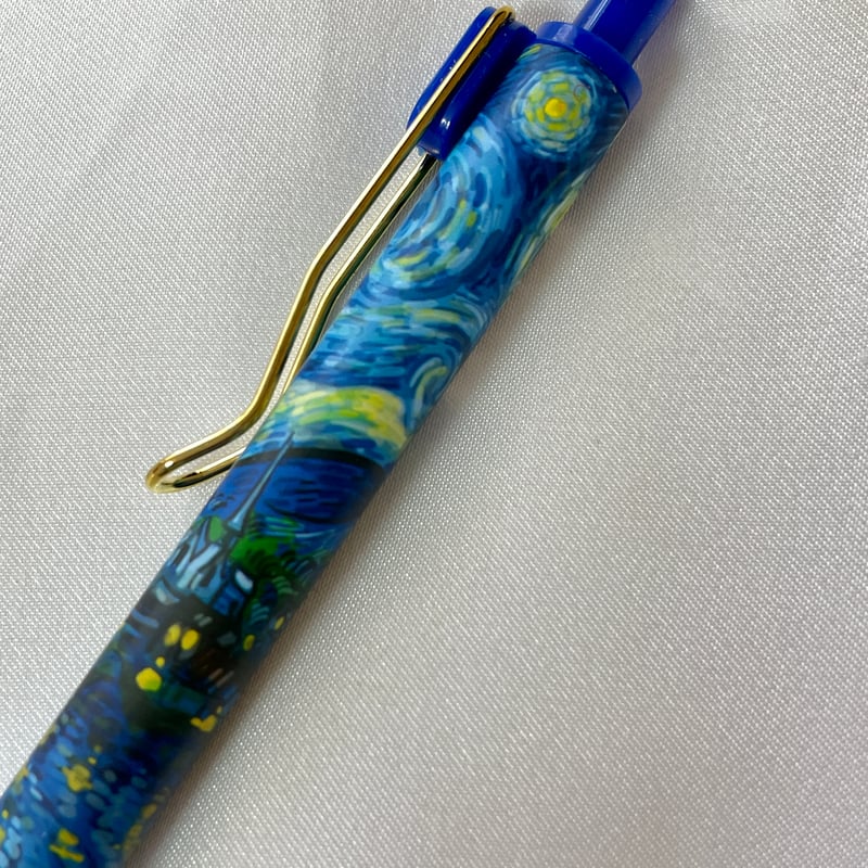 大人のためのアート文具】ゴッホデザインのボールペン/3本セット