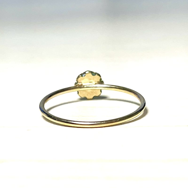 オーダーメイド】華奢リング/グリーンアベンチュリン