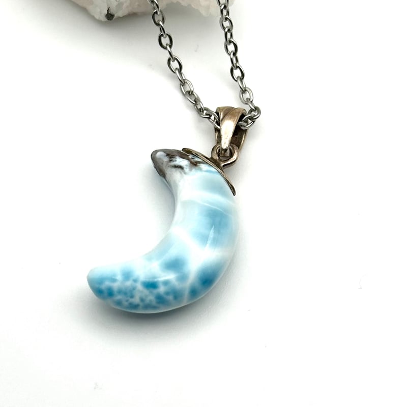 カリブの宝石】ラリマーのネックレス | ジュエリー春日