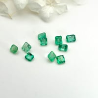 【5月誕生石】エメラルドルースセット｜10粒2.6ct