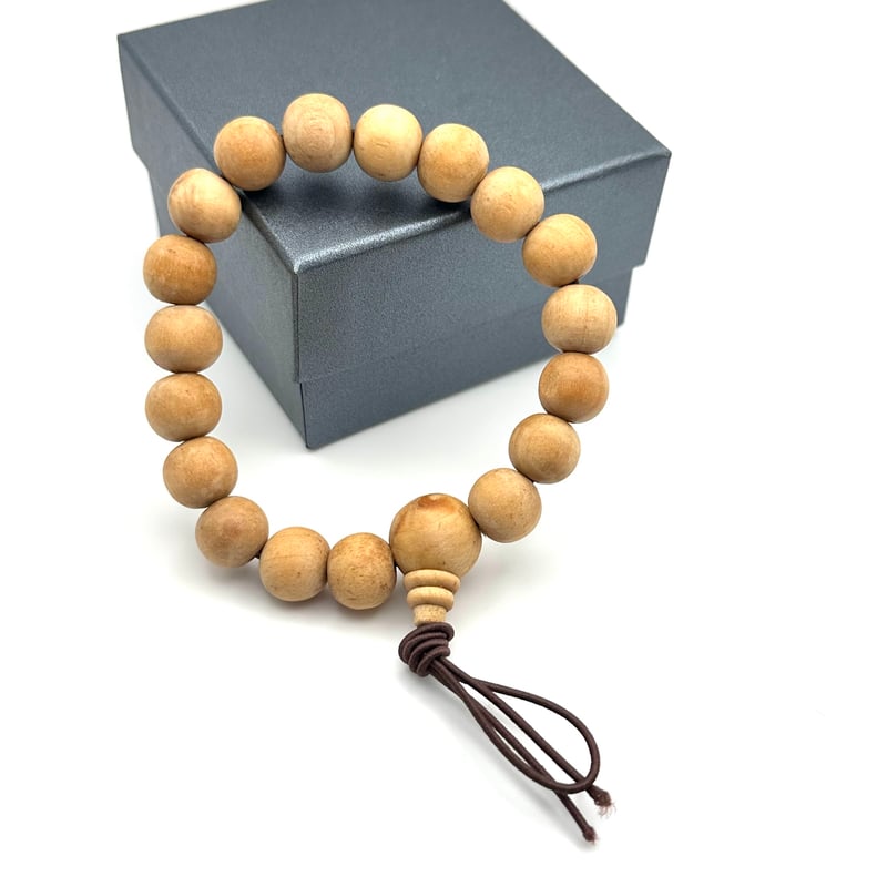 白檀念珠ブレスレット 白檀 念珠ブレスレット｜ サンダルウッド | ジュエリー春日