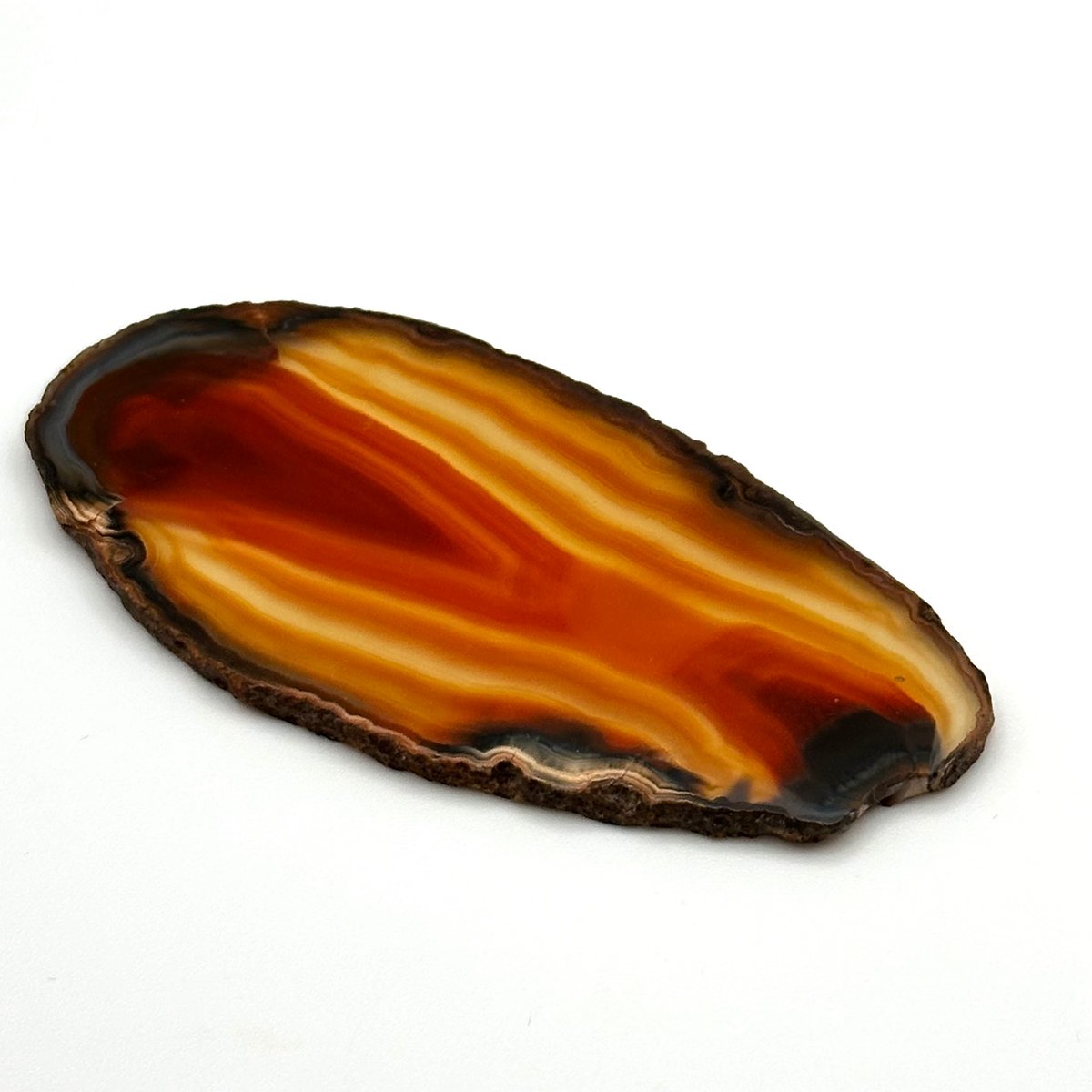 ①アゲート(瑪瑙）スライス/ブラジル産/サードオニキス | ジュエリー春日