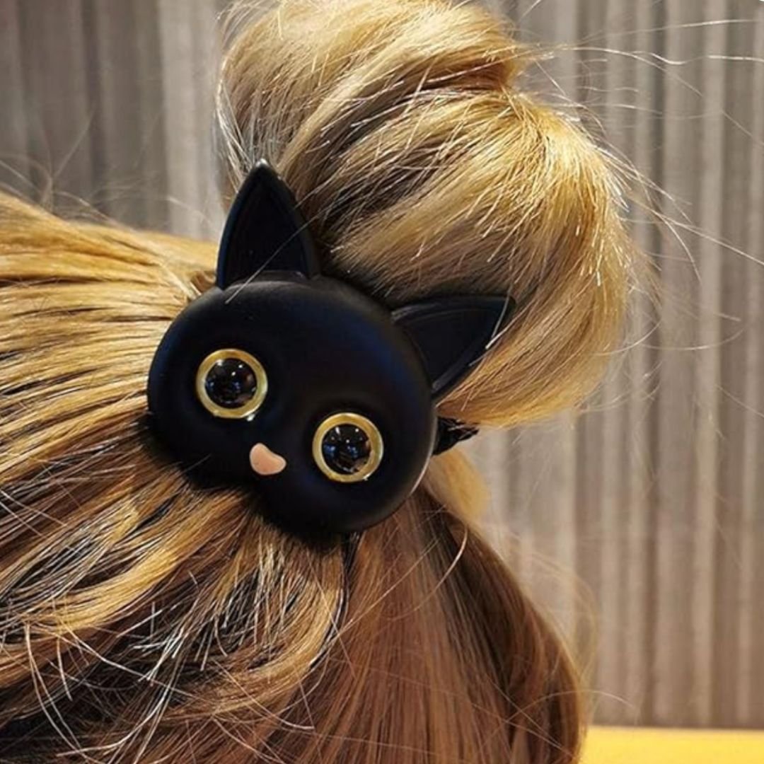 黒猫シュシュ ヘアゴム 髪飾り – にゃんともキュート！ | ジュエリー春日