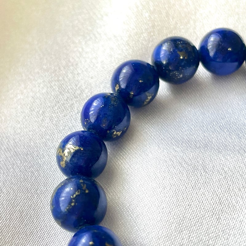 YouTuberラファエルさん推し】ブラピスラズリブレスレット 9mm  