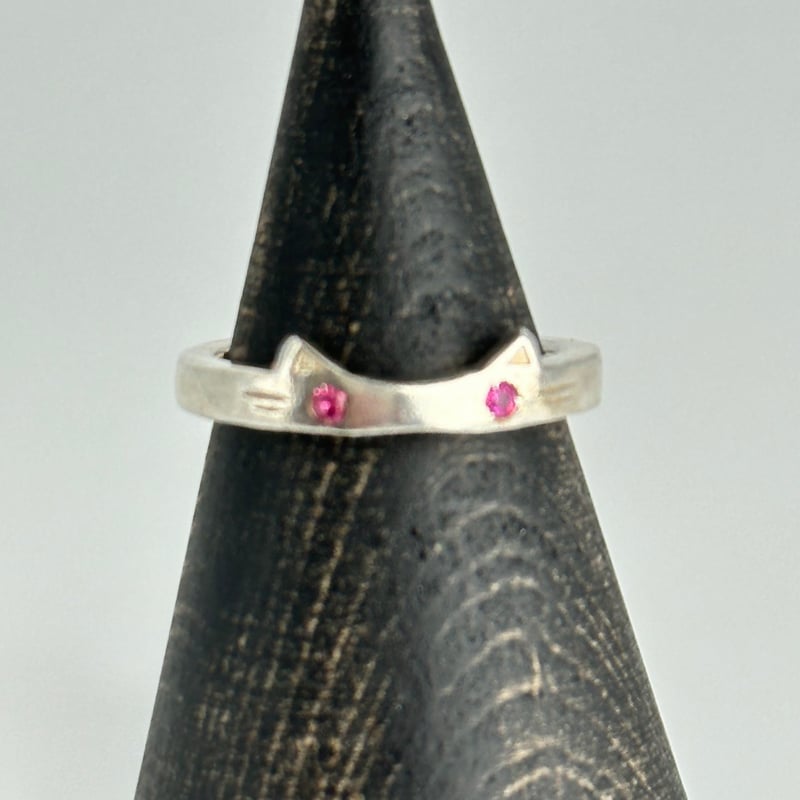 猫の目リング/ピンクサファイア | ジュエリー春日