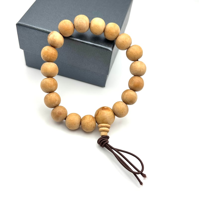 白檀 念珠ブレスレット｜ サンダルウッド | ジュエリー春日