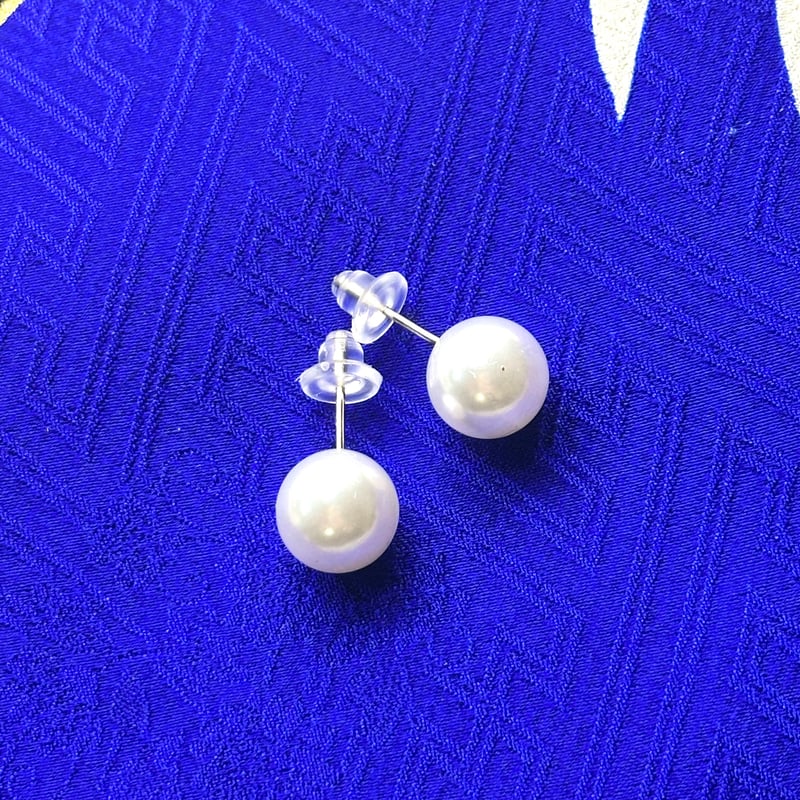 一粒パールピアス 10mm｜淡水真珠が輝く上品アクセサリー | ジュエリー春日