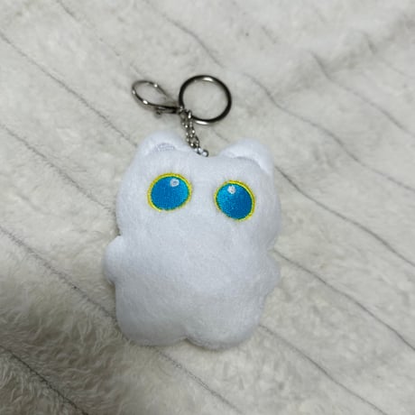 ふわもこ黒猫ぬいぐるみキーホルダー｜選べる各種シリーズ