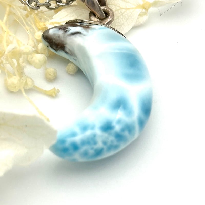 カリブの宝石】ラリマーのネックレス | ジュエリー春日