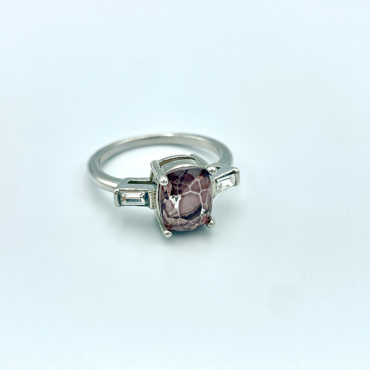 【お値下げ】モアサナイトリング 10ct 17号 大粒 豪華 指輪 Amazon | WAHZAUS 10カラット モアッサナイト 結婚指輪 Dカラー
