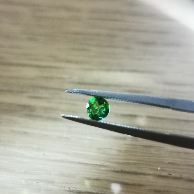 希少石】ダイオプサイト天然石ルース 0.23ct / 4.0mm×4.0mm
