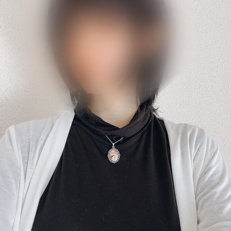 クリムトのアンティーク調ネックレス/「人生の三段階」