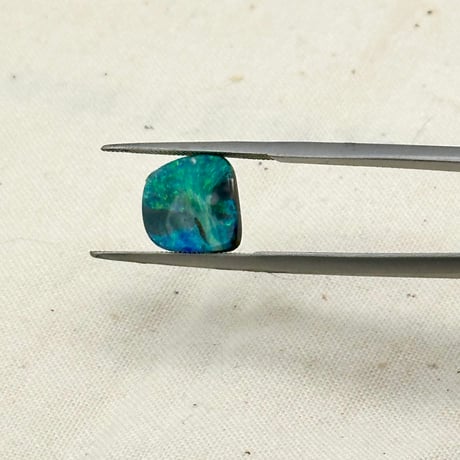 天然ボルダーオパール 3.2ct｜母岩付きダブレットルース