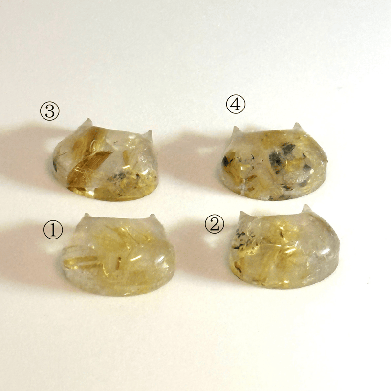 猫カット 天然石ルチルクォーツ｜2,222円 | ジュエリー春日