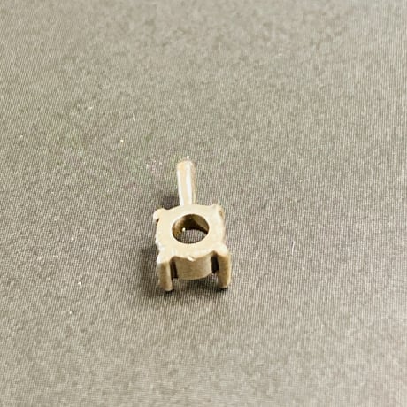 【万能空枠】一粒ネックレスペンダントトップ空枠 シルバー925