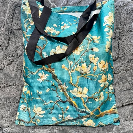 【大人のアートコレクション】ゴッホ エコバッグ｜《花咲くアーモンドの木》春の生命を持ち歩く