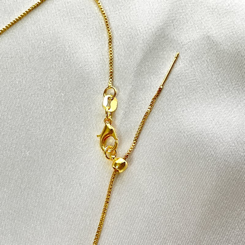 K18チェーン使用】翡翠の貔貅（ひきゅう）ネックレス〈天然石／調整