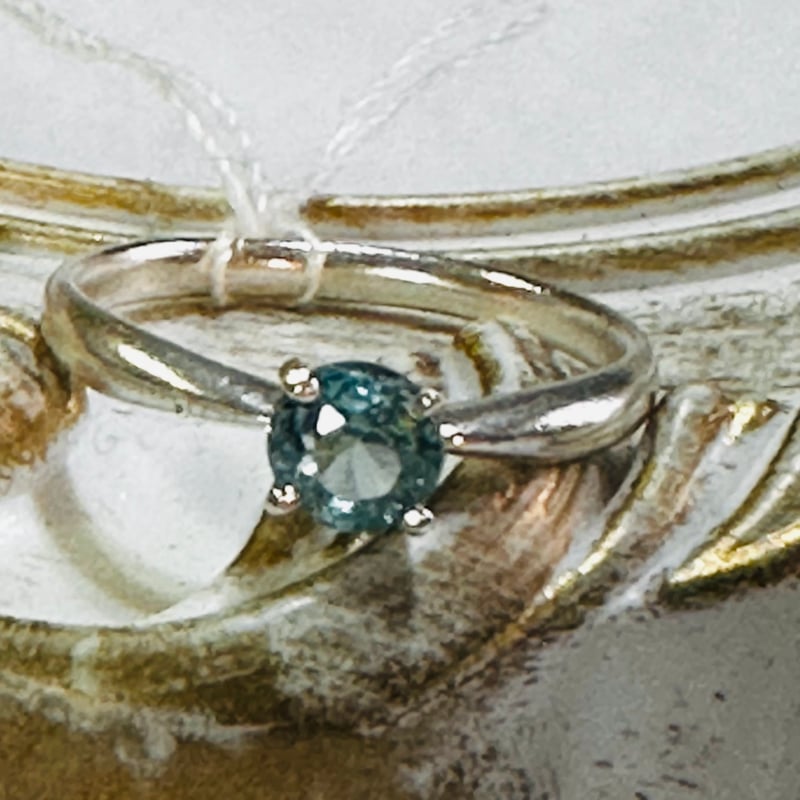 12月誕生石】ブルージルコン0.7ctの指輪 | ジュエリー春日