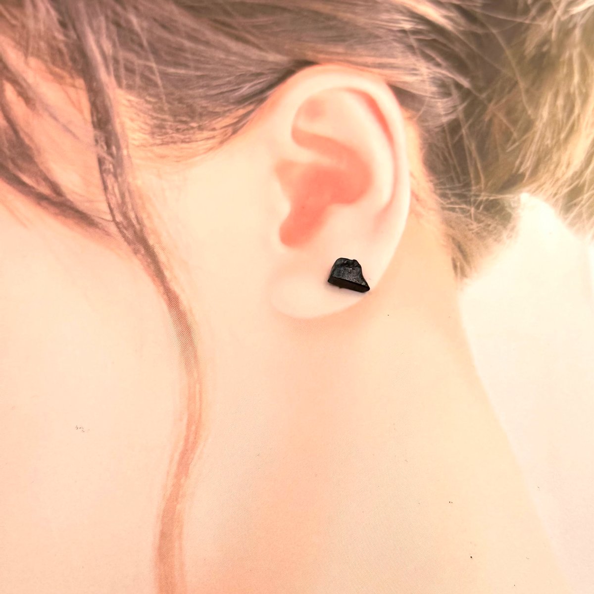 マルモ◆一点物✧水晶×マルチカラートルマリン ジュエリーボックスピアス マルモ様専用◇一点物✧水晶×マルチカラートルマリン ジュエリー