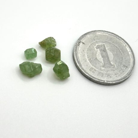 デマントイドガーネット4.3ct 原石未研磨セット