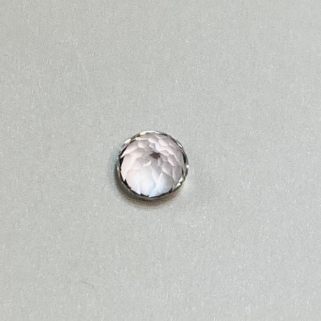 クンツァイト0.72ct ラウンド ブリリアンカット