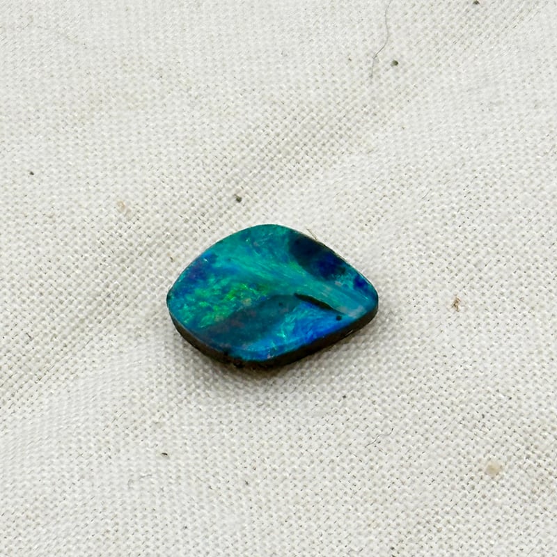 天然ボルダーオパール 3.2ct｜母岩付きダブレットルース | ジュエリー春日