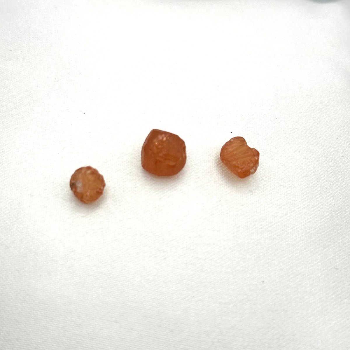 合計0.18g　スペサルタイト　原石ルースセット ②スペサルタイトガーネット原石セット 7.95ct | ジュエリー春日