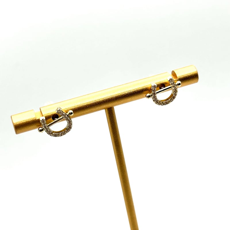 馬蹄（ホースシュー）ピアス｜ゴールド | ジュエリー春日