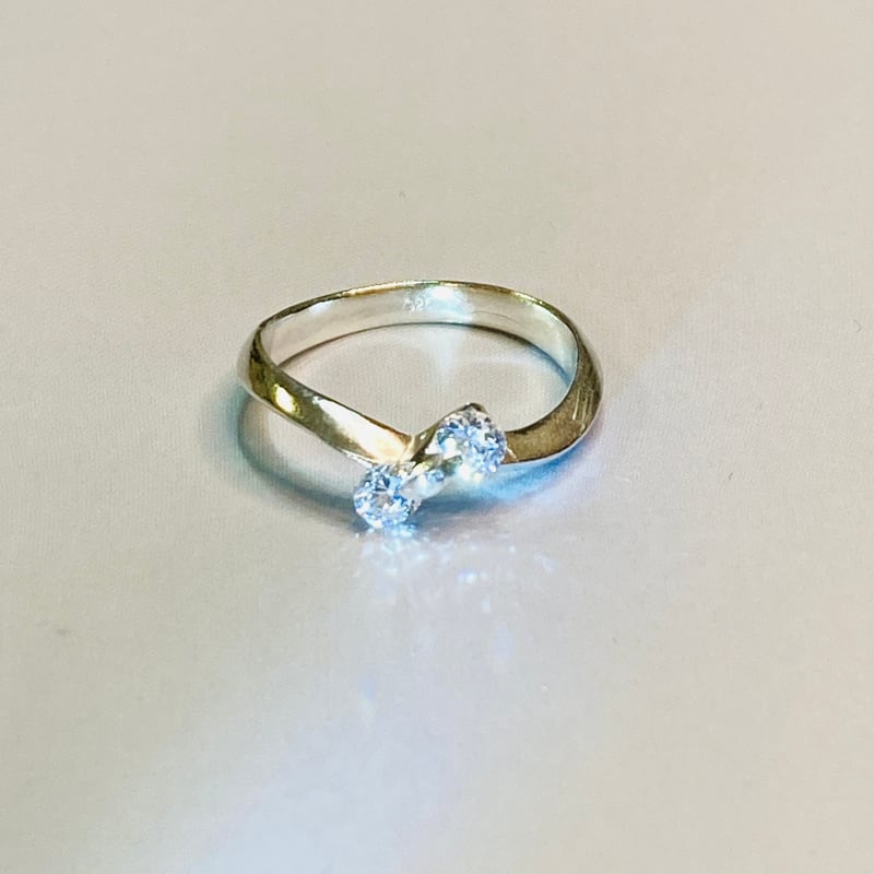 二粒リング「絆」/エシカルジュエリー | ジュエリー春日