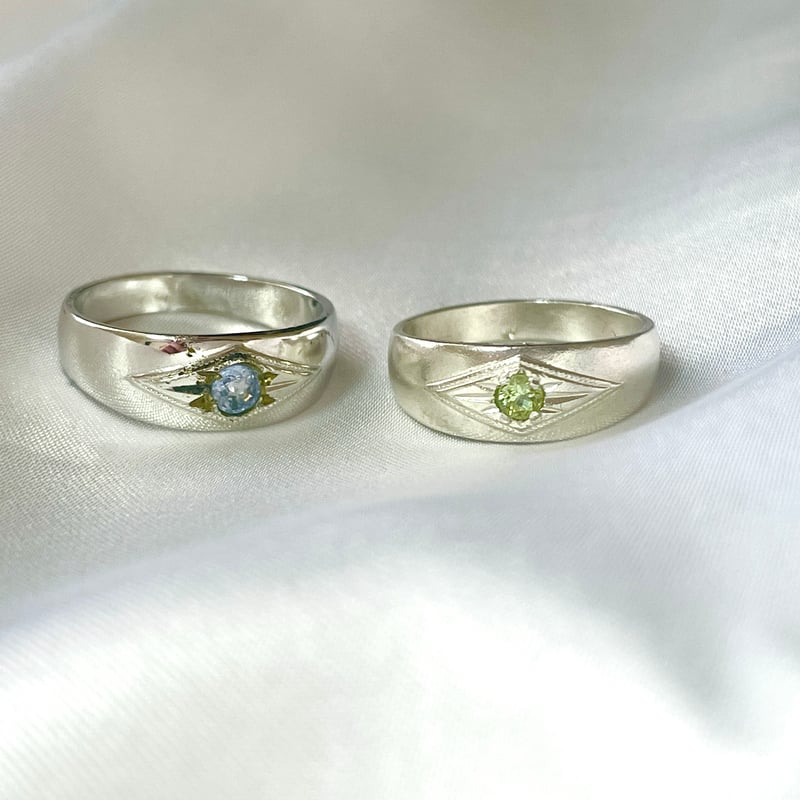 エジプトサファイアリング