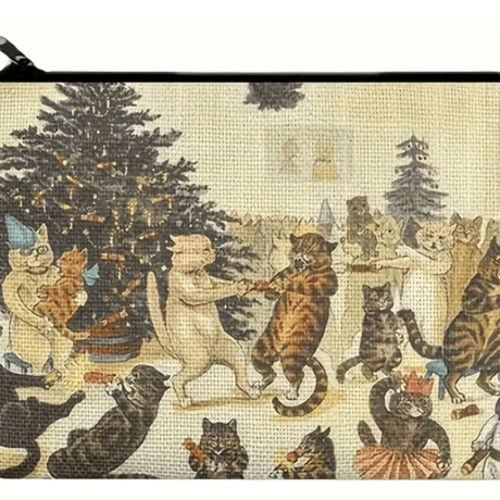 猫の画家ルイス・ウエイン ポーチ｜楽しい猫のクリスマス・パーティ