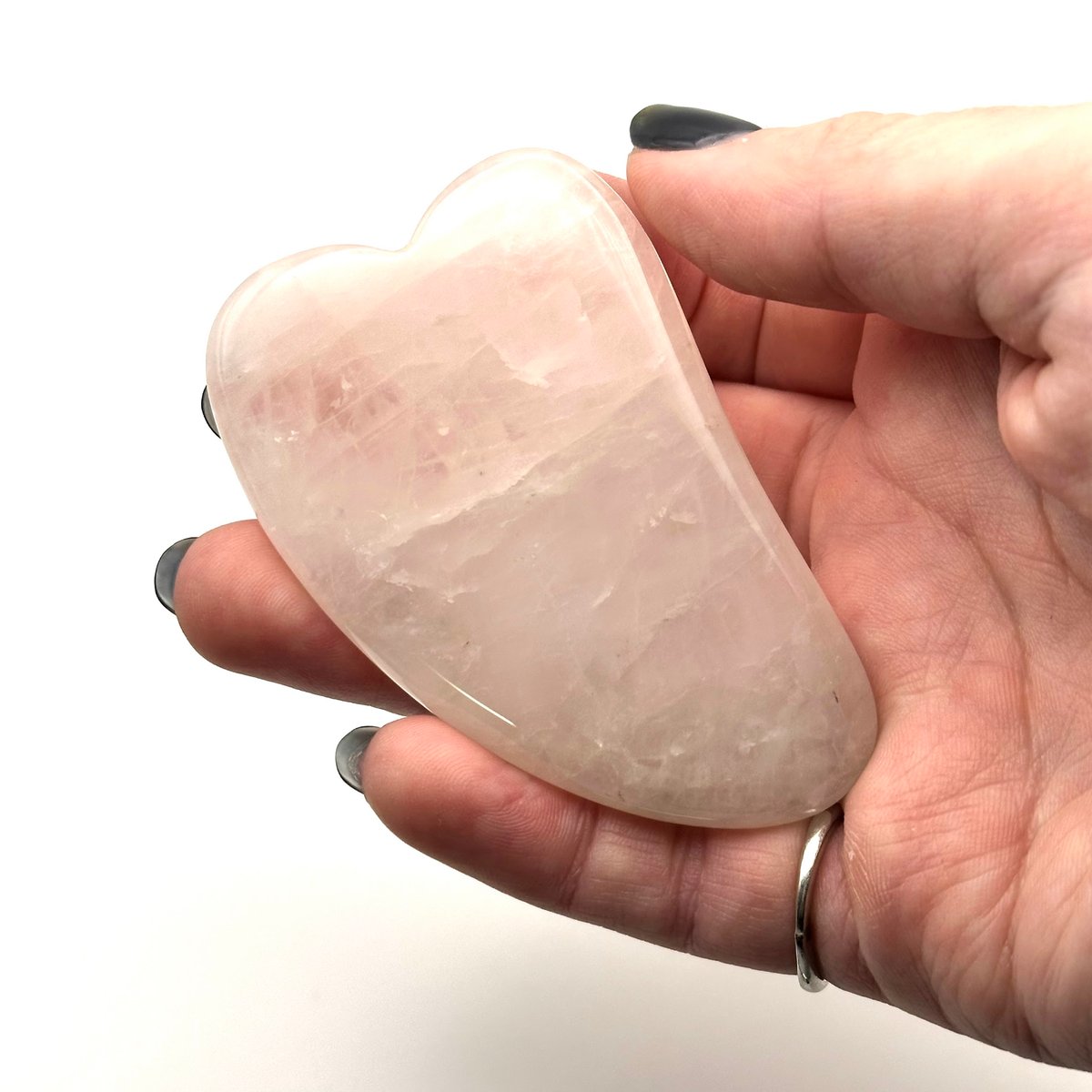 天然石ローズクォーツ かっさ | ジュエリー春日