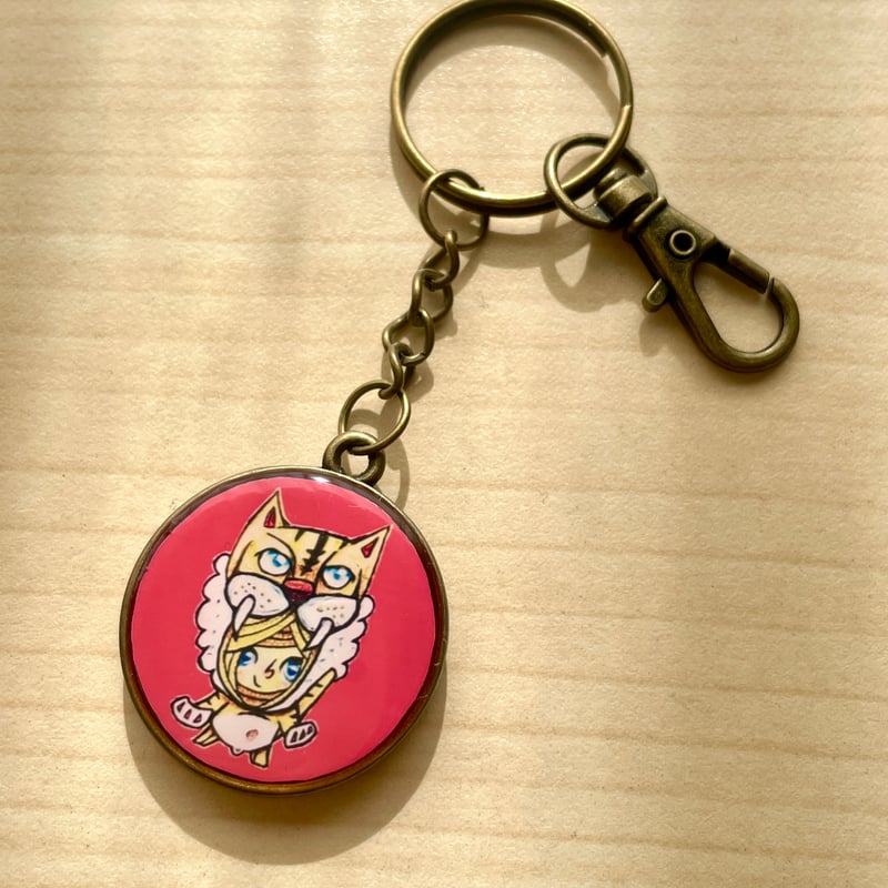 大阪シリーズ 両面キーホルダー 《太陽の塔》《タイガース》現代画家