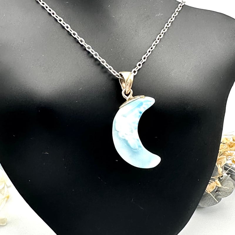 カリブの宝石】ラリマーのネックレス | ジュエリー春日