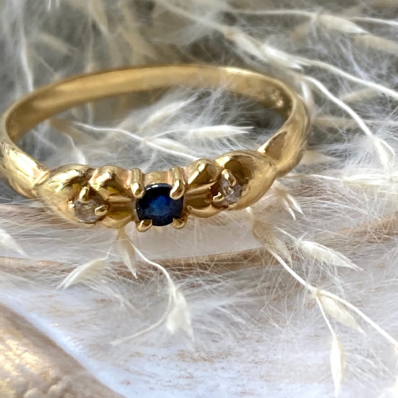 18金サファイアリング | ジュエリー春日
