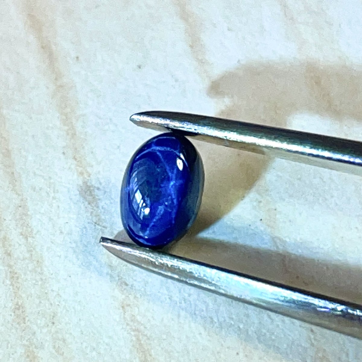 スターサファイア 0.92ct オーバル5×3mm カボション | ジュエリー春日