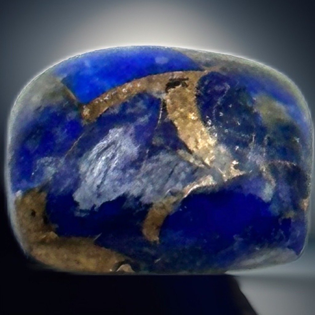 パネル生地　ラピスラズリ③ マトリックスラピスラズリ 5.95ct 天然石ルース｜ラピスラズリ