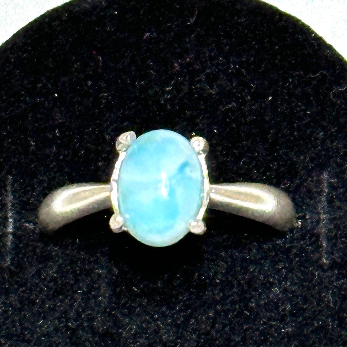 カリブの宝石】ラリマーの指輪 | ジュエリー春日